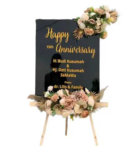 Papan Bunga Akrilik Parerejo